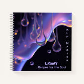 Carnet Liquify - Impression d'art numérique de fantasy et (Devant)