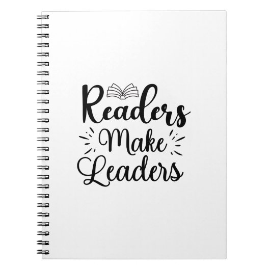 Carnet Lire Lecture Art Lecteurs Font Leaders (Devant)