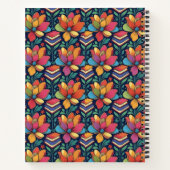 Carnet Lire plus avec Fleurs (Dos)