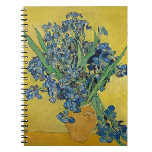 Carnet L'iris de Van Gogh (Devant)