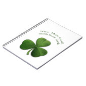 Carnet L'irlandais dit sur Irish Design Products (Côté gauche)