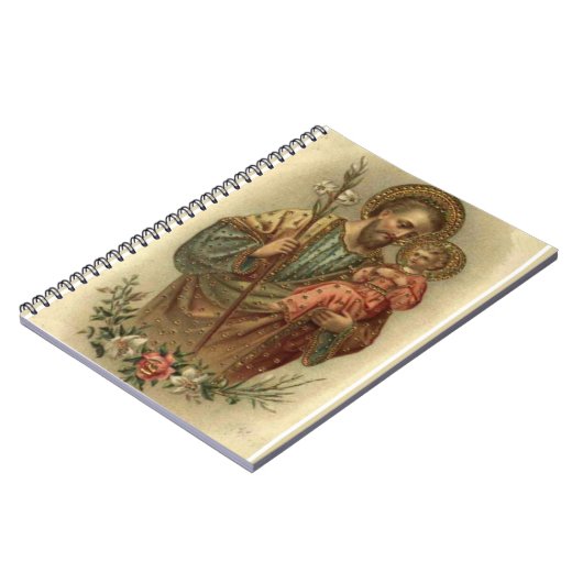 Carnet Lis de Jésus de bébé de St Joseph (Côté gauche)