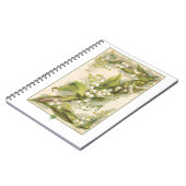 Carnet Lis de l'alphabet Z de fleur de Catherine Klein de (Côté gauche)