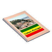 Carnet Lisbonne, Portugal Skyline (Côté Droit)