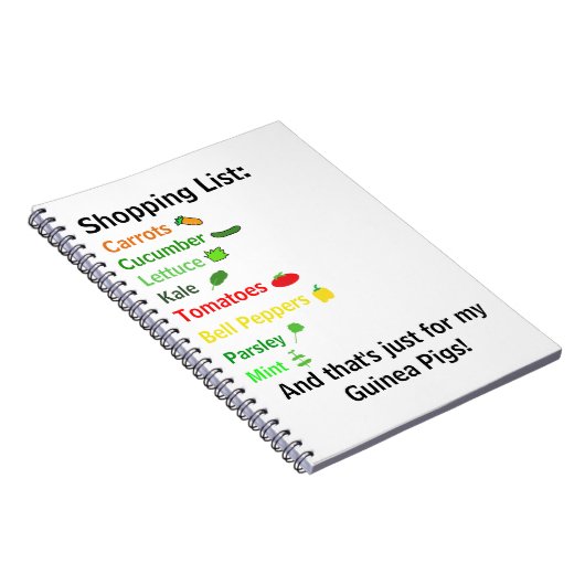 Carnet Liste d'achats (Côté Droit)