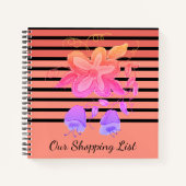 Carnet Liste d'achats (Devant)