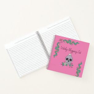 Carnet Liste de courses de cuisine