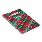 Carnet Liste de Noël (Côté Droit)