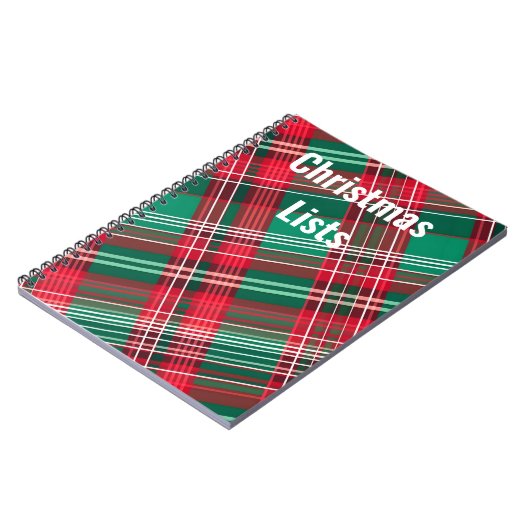 Carnet Liste de Noël (Côté gauche)