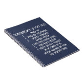 Carnet Liste de tâches pour demain (Côté Droit)