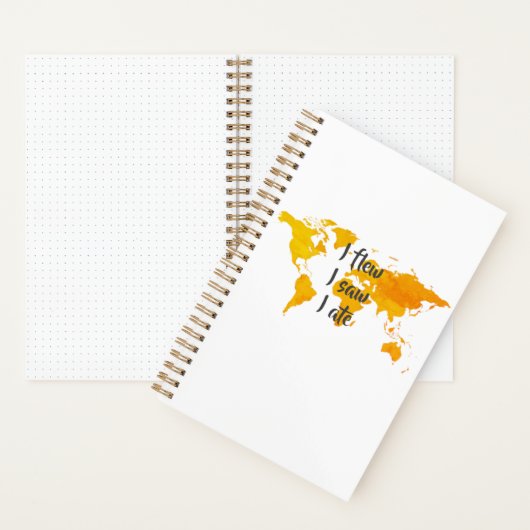 Carnet Liste des déplacements en spirale (À l'intérieur)