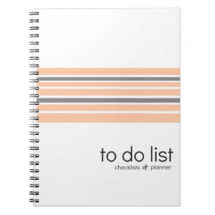Carnet Listes de remue-ménage liste de contrôle et carn