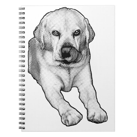 Carnet Lists with a Lab wink (Devant)