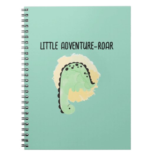 Carnet Little Adventure-Roar - Bloc-notes en spirale (Devant)