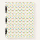 Carnet Little bows seamless pattern (Devant)