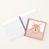 Carnet Little, curieux Fox (Intérieur)