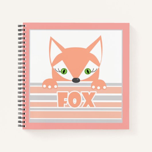 Carnet Little, curieux Fox (Devant)