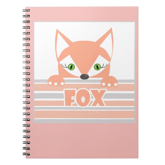 Carnet Little, curieux Fox (Devant)