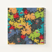 Carnet Little cute funny monsters (Dos)