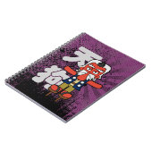 Carnet Little Daitengu Yokai Grunge (Côté gauche)