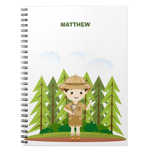 Carnet Little Explorer (Devant)