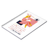 Carnet Little Miss Muffet (Côté gauche)