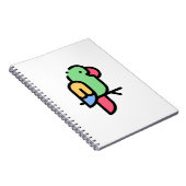 Carnet Little Parrot (Côté Droit)