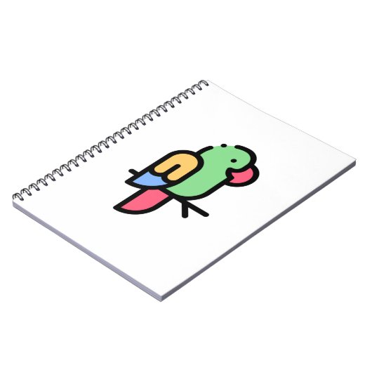 Carnet Little Parrot (Côté gauche)