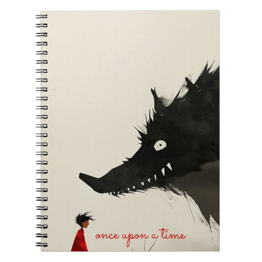 Carnet Little Red Riding Hoos & Evil Wolf (Devant)
