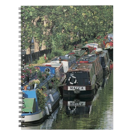 Carnet Little Venice à Londres, Angleterre (Devant)