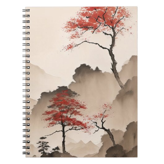Carnet Littoral minimaliste japonais (Devant)