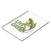 Carnet Live Green (Côté gauche)