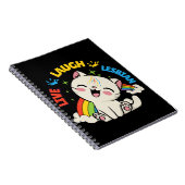 Carnet Live Lauder Drapeau Lesbien Rainbow Pride Mois Ki (Côté Droit)