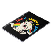 Carnet Live Lauder Drapeau Lesbien Rainbow Pride Mois Ki (Côté gauche)