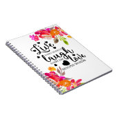 Carnet Live Laugh Love (Côté Droit)