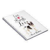 Carnet Live Laugh Love a French Bulldog (Côté Droit)