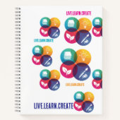 Carnet Live.Learn.Create (Devant)