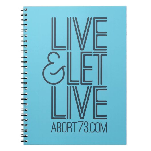 Carnet Live & Let Live | Abort73.com (Devant)