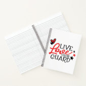 Carnet Live Love Colorguard (Intérieur)