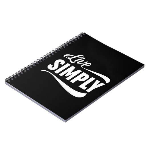 Carnet Live Simply Typographie (Côté gauche)