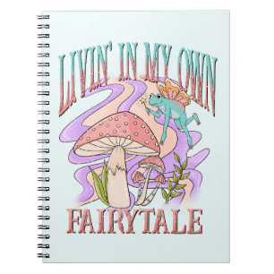 Carnet Livin' In My Own Fairytale - Frog & Champignons