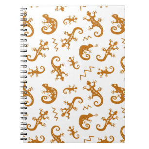 Carnet Lizards et caméléons motif sans soudure