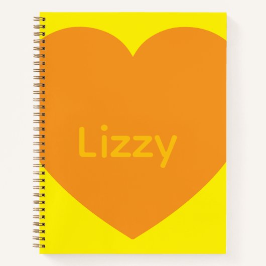 Carnet Lizzy Hugs Notebook Diamond (Devant)