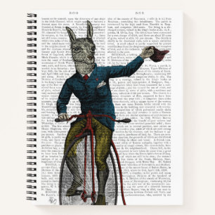 Carnet Llama à vélo