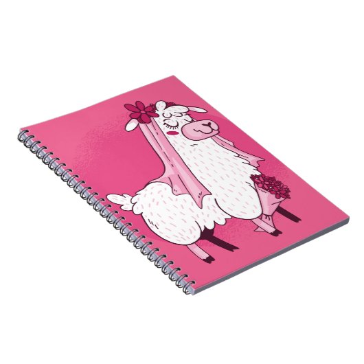 Carnet Llama Bride (Côté Droit)