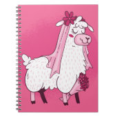 Carnet Llama Bride (Devant)