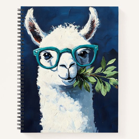 Carnet Llama Chic Intelligent (Devant)