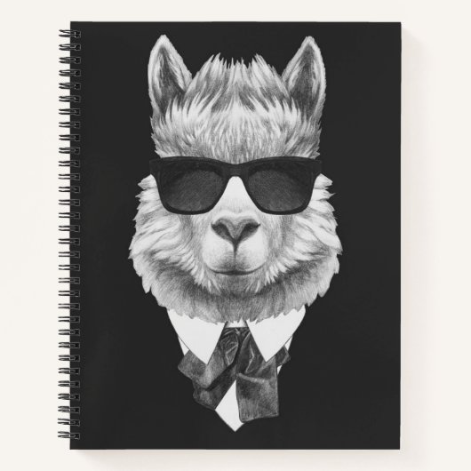 Carnet Llama classique (Devant)