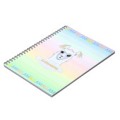 Carnet Llama élégant et beau (Côté gauche)