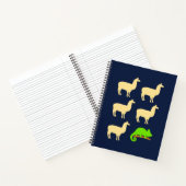 Carnet Llama Llama Llama Llama Chameleon (Intérieur)